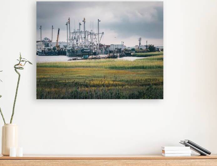 Middle Thorofare Fishing Boats by Jason Fink