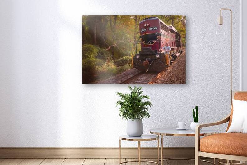 Diesel Locomotive No 2198 New Hope by Jason Fink