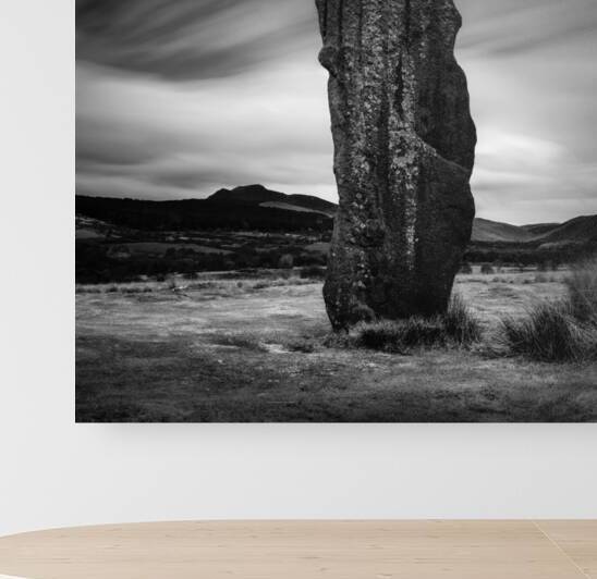 Machrie Moor Standing Stone by Dave Bowman