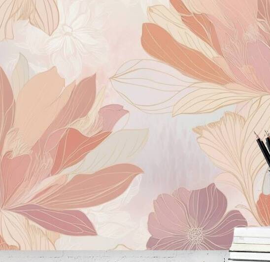 Background floral by Kawtar el harda