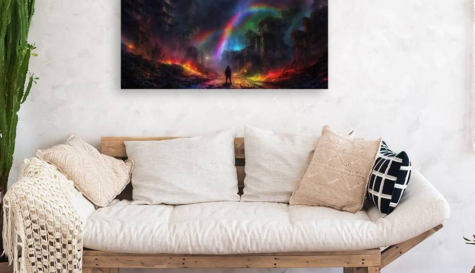 Chaotic Rainbows Even in Chaos there is Beauty  8 by The Mabazza Foundation 