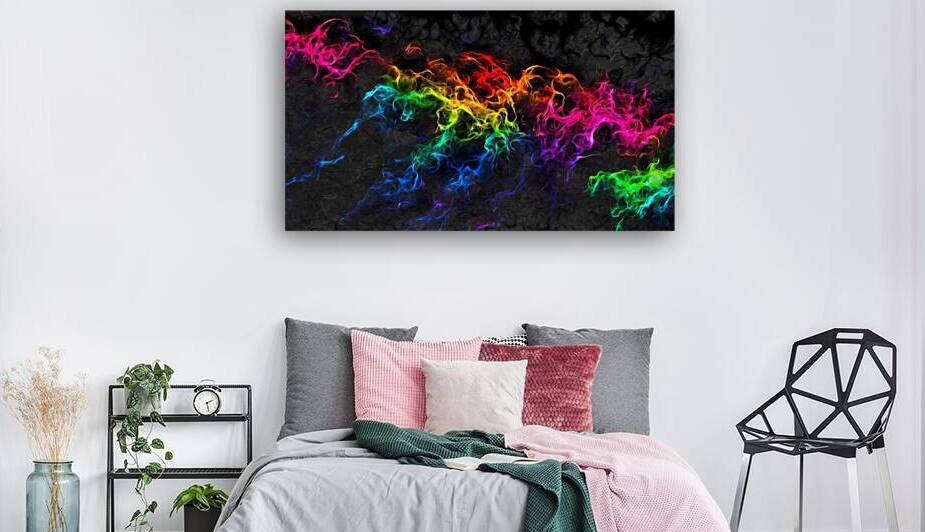 Chaotic Rainbows Even in Chaos there is Beauty  9 by The Mabazza Foundation 