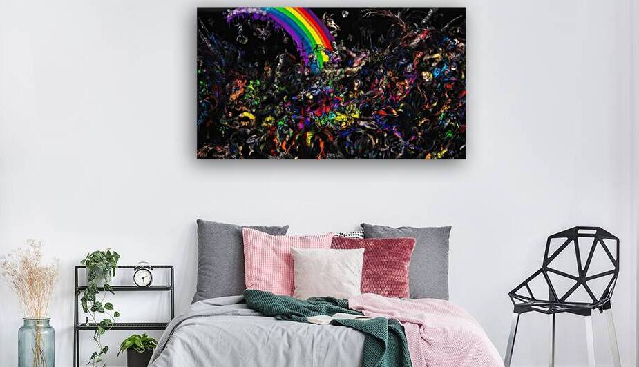 Chaotic Rainbows Even in Chaos there is Beauty  10 by The Mabazza Foundation 