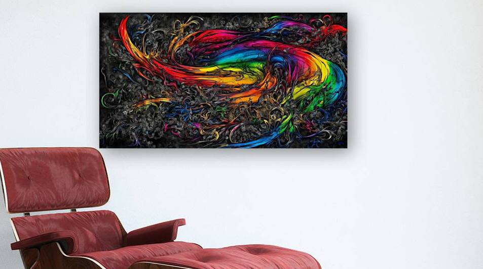 Chaotic Rainbows Even in Chaos there is Beauty  13 by The Mabazza Foundation 
