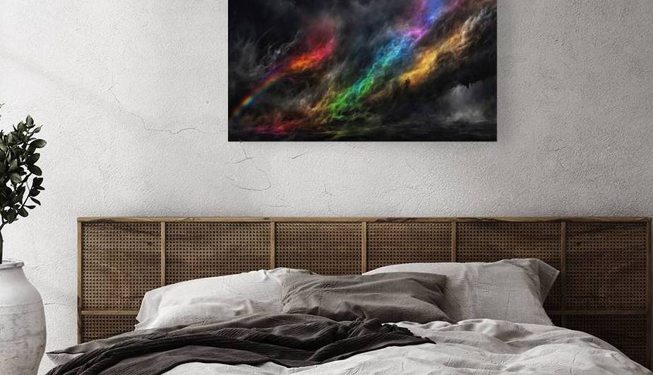 Chaotic Rainbows Even in Chaos there is Beauty  16 by The Mabazza Foundation 
