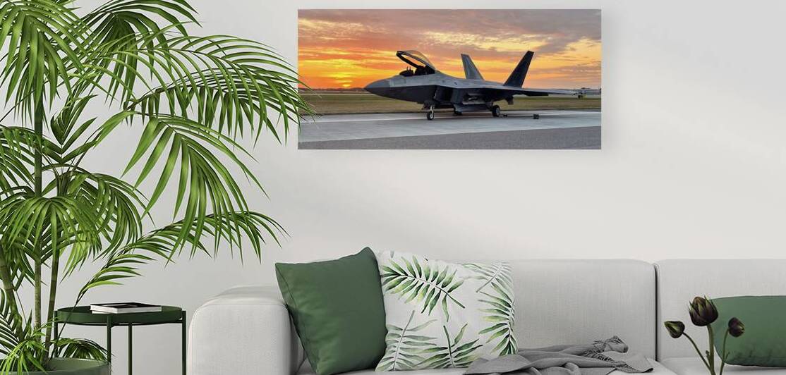 Fighter Sunset by George Speake