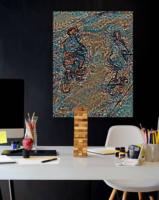 Me and my friend Joan by Luciano