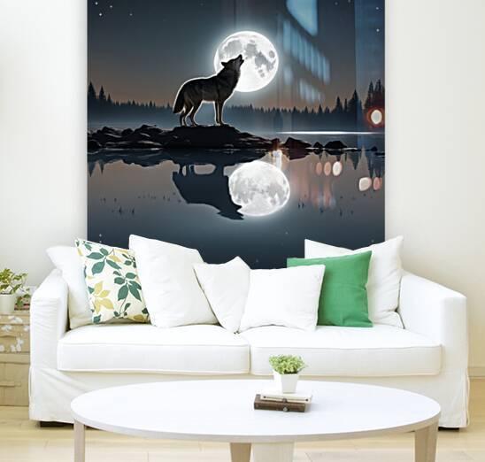 Under the moonlit sky by Aman Sharma