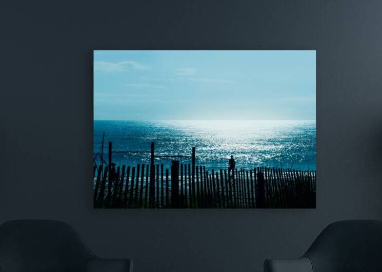 Blue Blue Atlantic Dewey Beach Delaware by Jason Fink