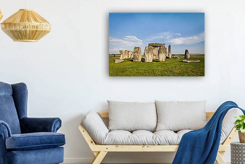 Spring Evening at Stonehenge by Travelling Light