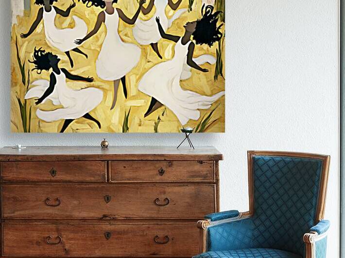 Black Girls DancingJoyously by Travelling Light