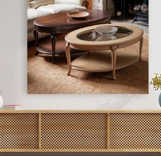 a cozy living room showcasing a pair of exquisite by Alaa khaled