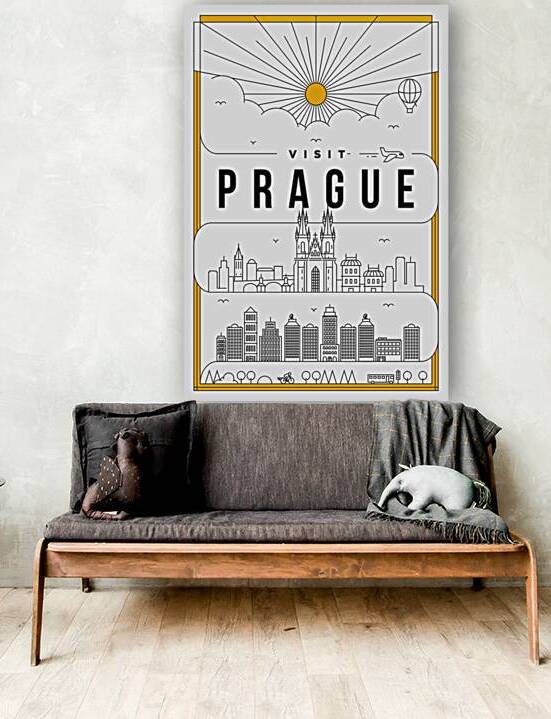 Prague Czech Republic Travel Print by Conceptual Photography