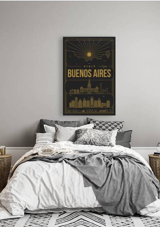 Buenos Aires Argentina Travel Print by Conceptual Photography