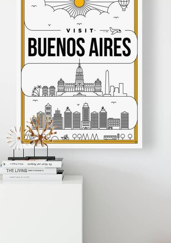 Buenos Aires Argentina Travel Print by Conceptual Photography