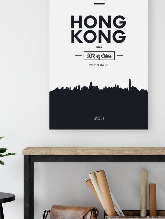 Geometric pattern skyline city Arabian Peninsula by Conceptual Photography