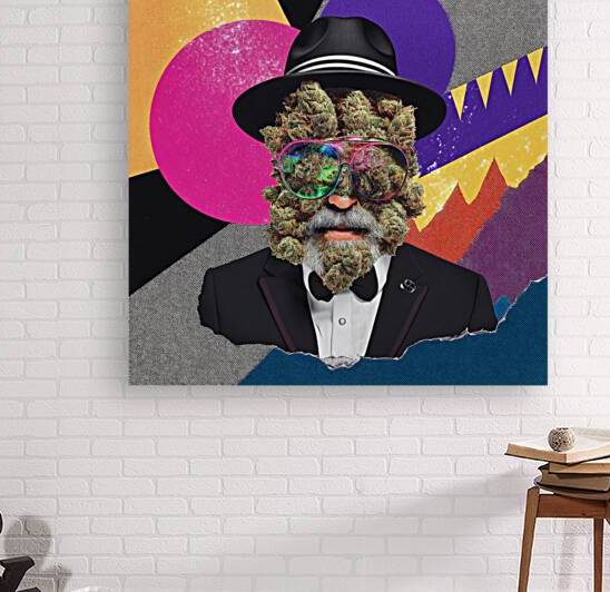 Cannaman Pop Art by Art by Josh