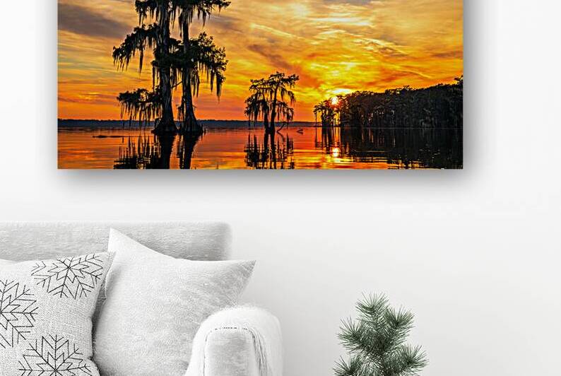 Fire Over Attakapas by Andy Crawford