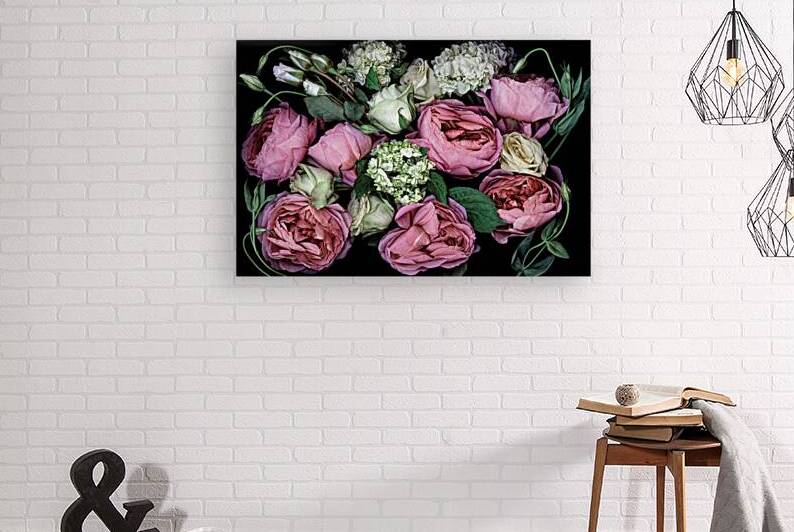 Roses and Hydrangeas by Jane Baron