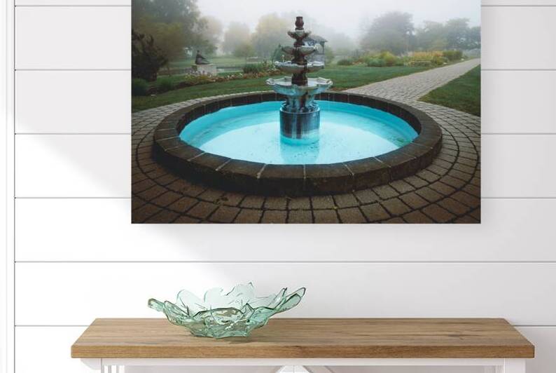 Allentown Rose Gardens Water Fountain by Jason Fink