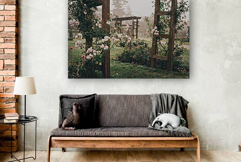 The Arbors of the Allentown Rose Gardens by Jason Fink