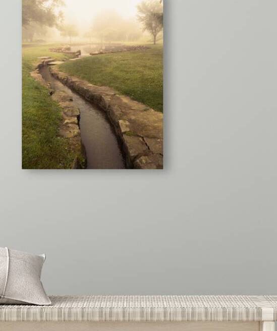 Rose Gardens Pond and Stream by Jason Fink