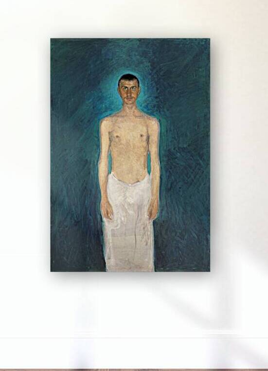 Semi Nude Self Portrait [1904–05] by Richard Gerstl [1883–1908] by MyCozyFineArt