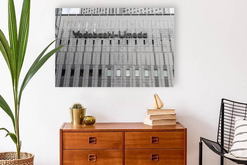 Modern facade of the yodobashi camera by Gualtiero Boffi