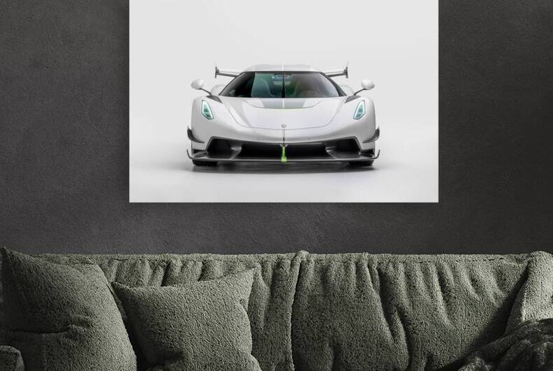 Koenigsegg Jesko Automotive Print by Conceptual Photography