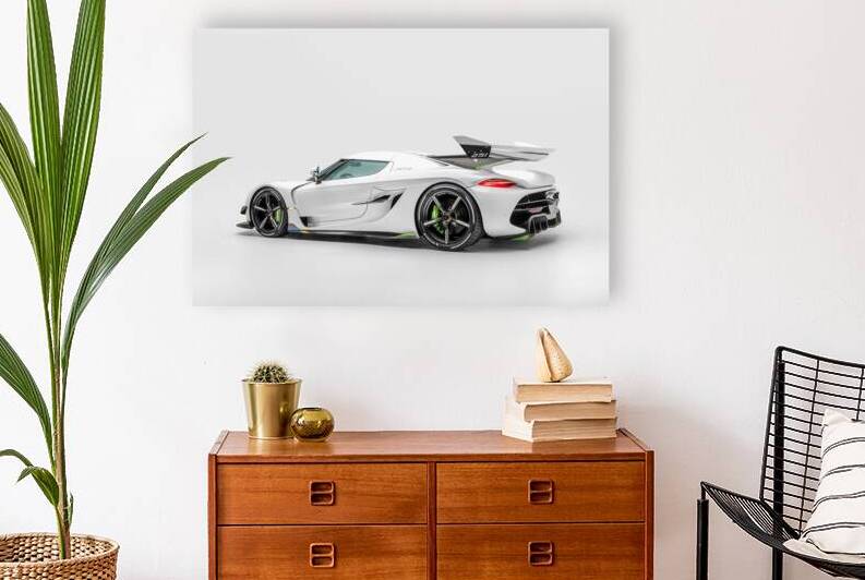 Koenigsegg Jesko Automotive Print by Conceptual Photography