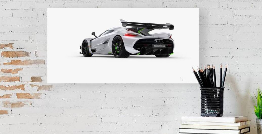Koenigsegg Jesko Automotive Print by Conceptual Photography
