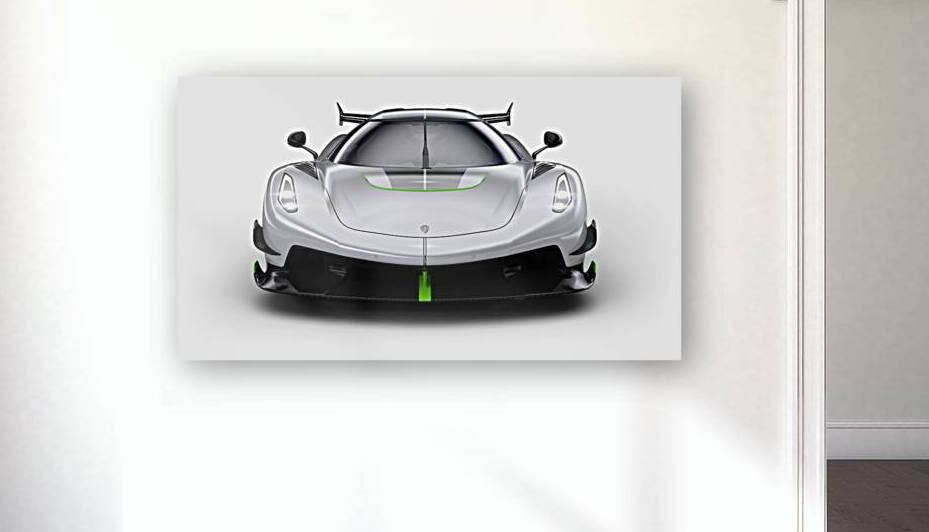 Koenigsegg Jesko Automotive Print by Conceptual Photography