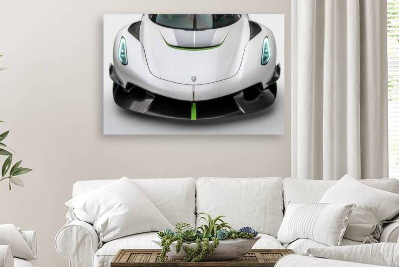 Koenigsegg Jesko Automotive Print by Conceptual Photography