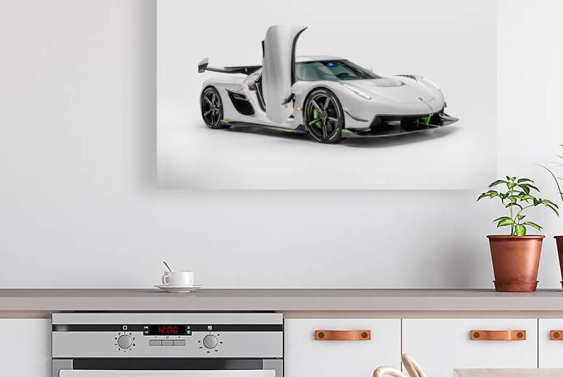 Koenigsegg Jesko Automotive Print by Conceptual Photography
