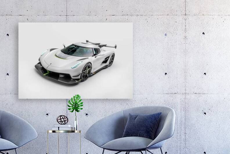 Koenigsegg Jesko Automotive Print by Conceptual Photography