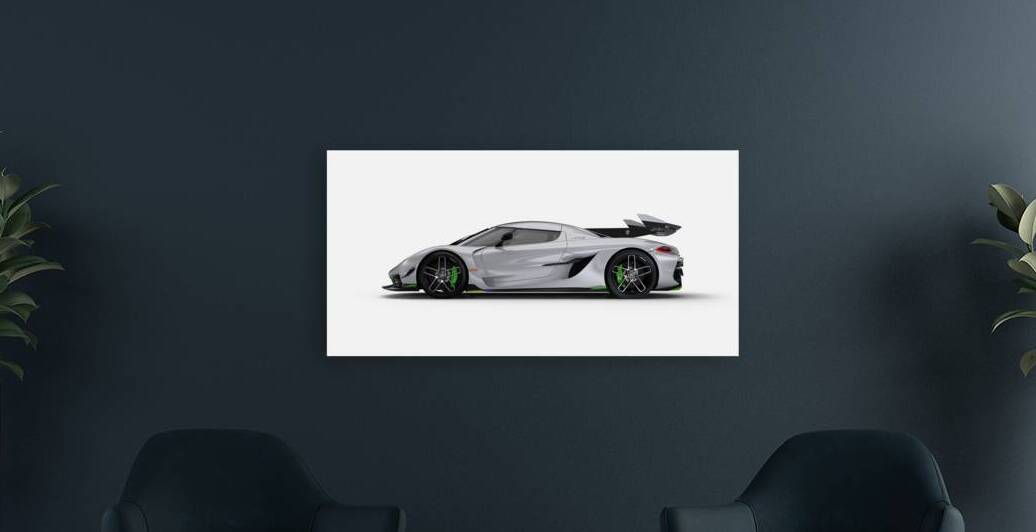 Koenigsegg Jesko Automotive Print by Conceptual Photography