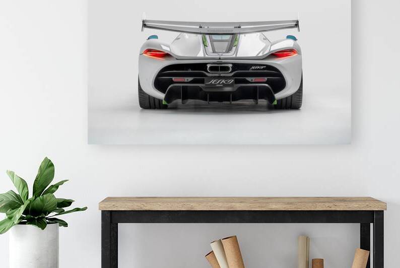 Koenigsegg Jesko Automotive Print by Conceptual Photography