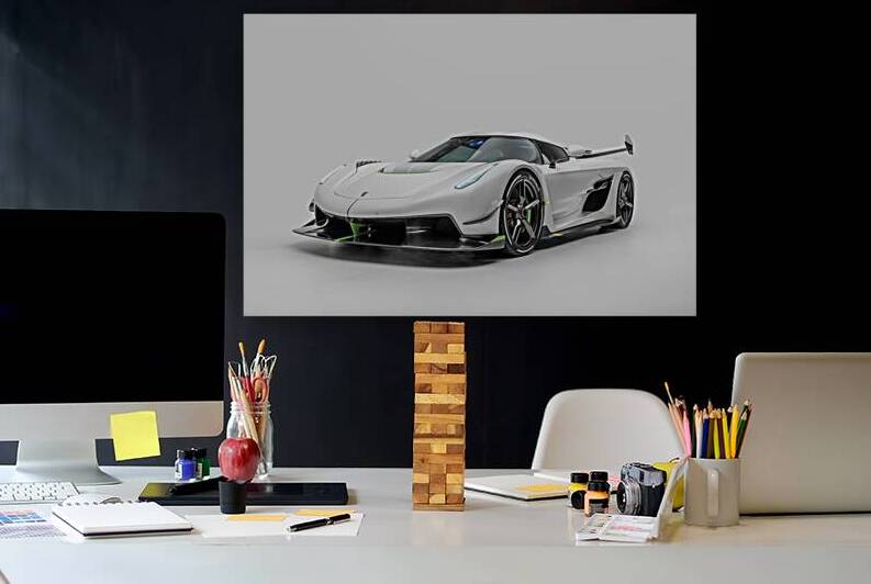 Koenigsegg Jesko Automotive Print by Conceptual Photography
