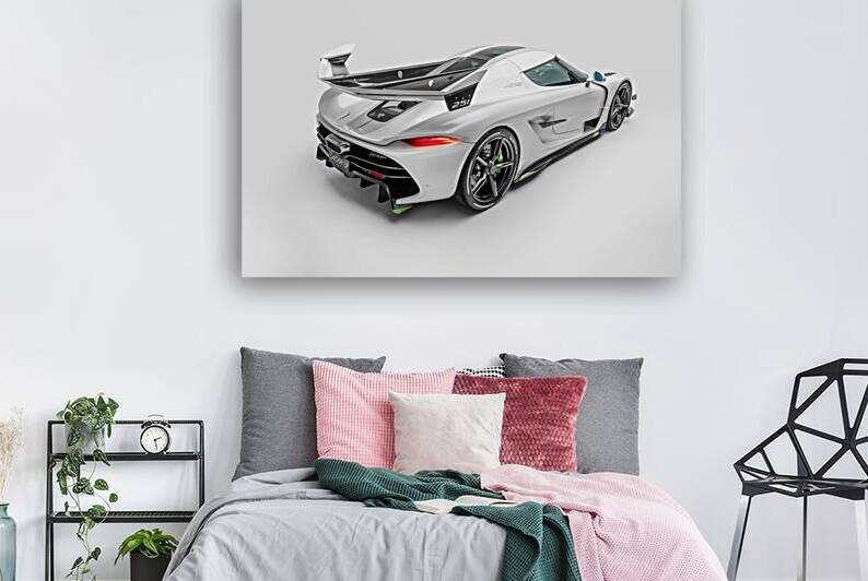 Koenigsegg Jesko Automotive Print by Conceptual Photography