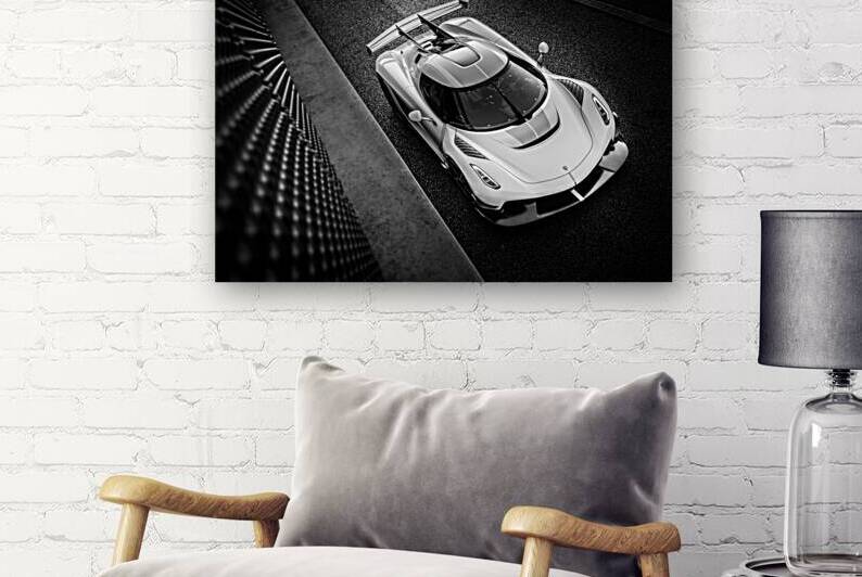 Koenigsegg Jesko Automotive Print by Conceptual Photography