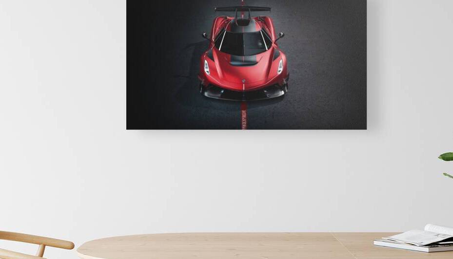 Koenigsegg Jesko Automotive Print by Conceptual Photography