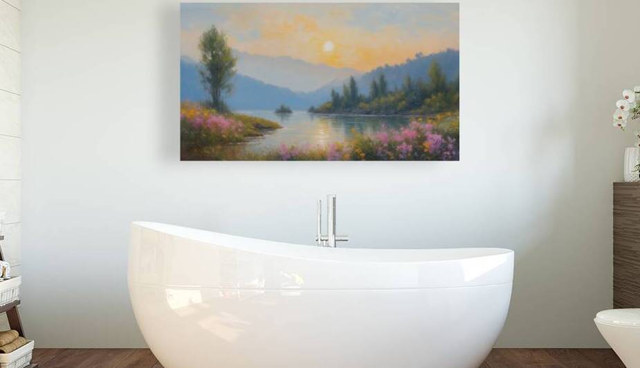 Ode to Romantic Canvas 5 by The Mabazza Foundation 