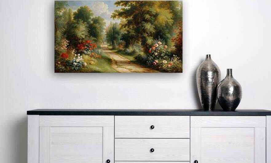 Ode to Romantic Canvas 7 by The Mabazza Foundation 