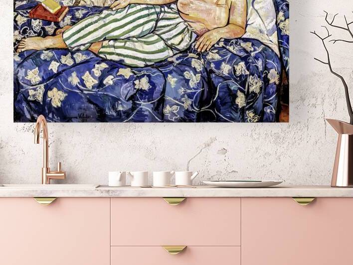 Suzanne Valadon - The Blue Room 1923 by Wirla