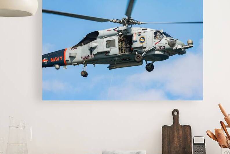 MH-60R helicopter by Conceptual Photography