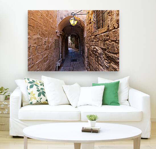 Israel Jerusalem Old City Jewish quarter by Elijah Lovkoff