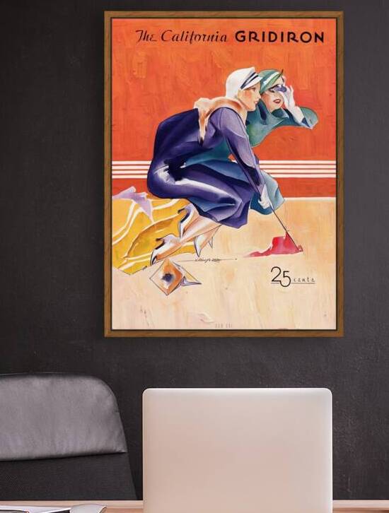 1933 Cal Bears vs. Washington Huskies by Row One Brand