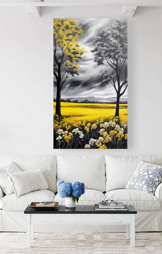 Echoes in Black and Yellow  1 by The Mabazza Foundation 