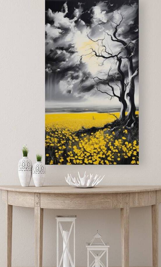 Echoes in Black and Yellow  2 by The Mabazza Foundation 