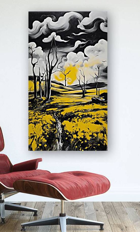 Echoes in Black and Yellow  3 by The Mabazza Foundation 